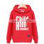 China manufacturer custom printing tall hoodies sublimation sweatshirt pullover hoody
