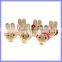360 Rotation Cute Metal Cartoon Shap Holders Gold Finger Animal Ring Holder For Mobile Phone