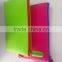 Osini design custom Fluorescent color silicone compound colour zipper pencil case pouch coin purse for fashion lasy