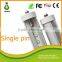 AC90-265V single pin end t8 tubes 2ft/3ft/4ft/5ft/8ft fa8 led tubes light with smd2835