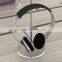 Acrylic headphone holder 2016 new acryl display headset stand Acrylic headphone showing stand
