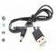 Factory usb to 3.5mm barrel jack 5v dc power cable