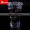 Clear PET plastic cups,smoothie plastic cups with dome lid and flat lid