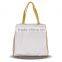 Constellation Series Embroidery And Printed Scorpio Female Canvas Handbag Daily Use Single Shoulder Shopping Bags
