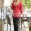 New Design Red Classic Restaurant Waitress Uniform