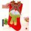 New design of felt Christmas stocking xmas socks                        
                                                Quality Choice