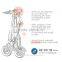 high quality folding electric bike / battery powered scooter / electric 250w folding bicycle