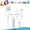 China Factory Supplier Colorful Zipper USB Cable 2in1 USB Power and Data Cable Zipper