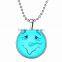 Cute jewelry for Christmas simple pendant design snowman necklace