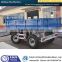 6 ton four wheel dumping trailer with hydraulic power