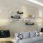 Set of 3 U Shape Floating Wall Shelves Storage Display Shelf, Colorful shelf