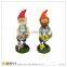 Holding Flower Pot Garden Dwarfs Statue Dwarf With A Potted Plant