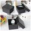 black square shape watch paper box