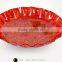 Big design round transparent acrylic fruit plate dry fruit plate,tray