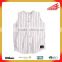 100% Polyester Popular Stripe Sleeveless Baseball Jersey
