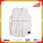 100% Polyester Popular Stripe Sleeveless Baseball Jersey