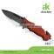 Eco-Friendly stainless steel folding knife with color handle pocket knife easy paring knife