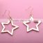 >>>2016 fashion pendent earrings Korean style five-pointed star earring lady women kids star pentagram drop earring/