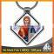 Free mould fee Europe christian jesus souvenir printed antique metal keychain