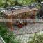 2015 hot sale round pergola designs supplier