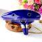 Weian-Td014 Hot sale ocarina wholesale 12 holes blue Zelda Ocarina