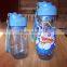 novelty and colorful kids water bottles with cup lid