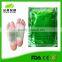 100% Nature Ingredients relax detox foot patch with plaster( oem logo printing. paper box)