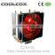 COOLCOX CPU COOLER CC-EX100 for Intel LGA 1156/1155/1151/1150/775 & AMD FM2/FM1/AM3+,aluminium+copper Heatpipe