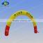 popular inflatable rainbow arch/inflatable finish line arch	/inflatable arch rental