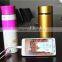 High-end gift turn hot water into power for phone power bank smart thermal cup with 18650 battery