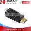 LINK-MI LM-HV05 Mini High Quality HDMI to VGA + Audio Converter