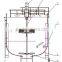Abrasion And Corrosion Resistant Agitation Tank For Chemical Reagent
