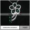 925 Sterling Sivler Luxury CZ Gemstone Necklace Pendant Jewelry