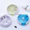 Plastic 3 Case Heart Shap Pill Box