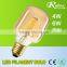 Gold filament led UL edison bulb led filament light