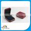 high end red PU coated plastics rings boxes on sale