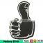 Melors Customized eva foam Football Fan Foam Hand/Cheering Foam Hand
