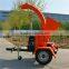 briggs and stratton engine wood chipper machiner TC4 with trailer hitch