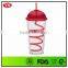 promotional bpa free plastic insulated tumbler with straw and dome lid 20 ounce