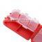 Fishing Tackle Box 10 Compartments Small Size for Fishing Hooks Swivels Beads etc Red