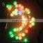 New special led fluffy string ball light for outdoor christmas decoration