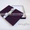 Wedding invitation decorative silk gift boxes made in china