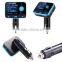 Wireless FM Transmitter, Streambot Music Radio Car Kit with 3.5mm Audio Plug and USB Car Charger Adapter