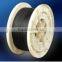 single core black PMMA plastic fiber optic cable for communication