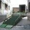 Electric Fork Lift yard ramp /hydraulic dock leveler mobile lift ramp