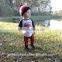 Christmas buffalo plaid toddler boy shirt