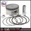 72.5MM Piston Ring Kit for VOG LINHAI YP VOG 300 300cc Tank Touring JCL Buyang D300 Gsmoon ATV Buggy Scooter Parts