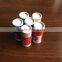 short round paper cans