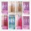 2015 new pure color Bathroom Products EVA/PEVA plastic 3D Shower Curtain
