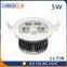 Eco-friendly made in china lights 15v 5w led ceiling lights down light